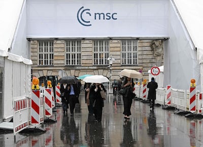 Dozens of world leaders are to attend the Munich Security Conference. AFP