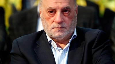 Amin Sherri, the Hezbollah MP sanctioned by the US this week for his links to the group's military wing. AP Photo