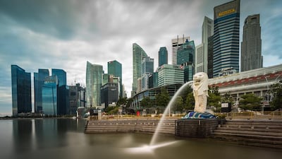 SINGAPORE, SINGAPORE: a 1,200-square-foot apartment in Holland Road, River Valley Road, Orchard Road, and Tanglin Road. Rustam Azmi / Getty Images