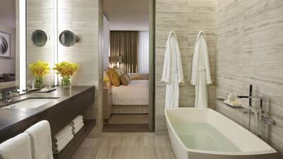 The Four Seasons flagship hotel in the Yorkville enclave of Toronto offers free Wi-Fi. Courtesy Four Seasons Hotels and Resorts