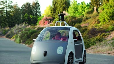 A prototype of a self-driving car by Google. Courtesy Google Detroit / Reuters