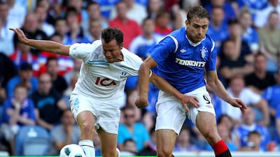 Fall from grace: Rangers lost to Malmo in the third qualifying round of the Champions League in 2011 and things have not got brighter since. Press Association