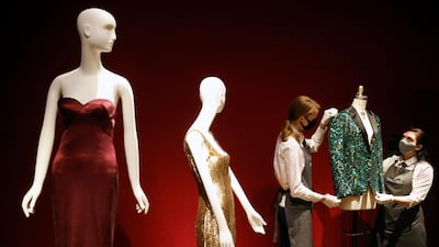 A few of the pieces included in Christie's L’Wren Scott online auction. Reuters/John Sibley