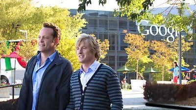 Vince Vaughn and Owen Wilson in The Internship. AP Photo / 20th Century Fox