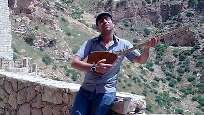 Omar Mohammed in Al Qosh, in Iraq's Nineveh Plains, in 2011. Photo: Omar Mohammed