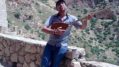 Omar Mohammed in Al Qosh, in Iraq's Nineveh Plains, in 2011. Photo: Omar Mohammed