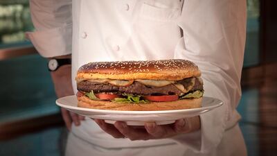 Burger at Spikes restaurant. Courtesy Spikes restaurant