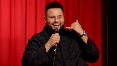 The Palestinian-American comedian will bring new material to Dubai. Getty Images