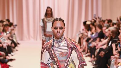 The Jean Paul Gaultier haute couture autumn/winter 2022-2023 show as part of Paris Fashion Week.