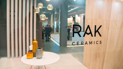 RAK Ceramics reported a 2 per cent increase in its third-quarter net income. Courtesy of RAK Ceramics