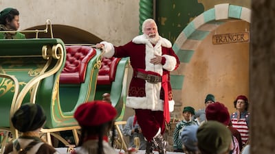 Tim Allen reprises his role as Scott Calvin and Santa Claus in Disney's series The Santa Clauses. All photos: Disney/James Clark