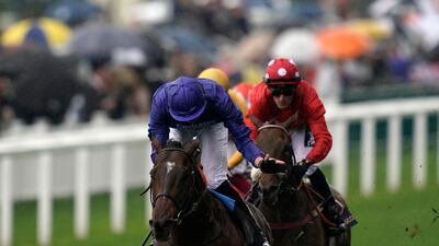 James Doyle rides Blue Point to victory in the King's Stand Stakes at Royal Ascot on Tuesday. Alan Crowhurst / Getty Images