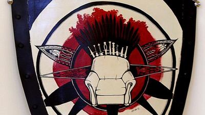 Yara Hindawi’s Game of Couches. Satish Kumar / The National