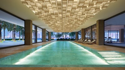 An artist's impression of the 20m lap pool. All photos by Seven Media