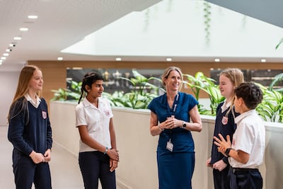 Deb Jones, deputy head pastoral at Dubai College, believes the UAE ban on social media usage for children under the age of 15 could inspire a cultural shift with big gains that include young people being more present in the real world. Photo: Dubai College