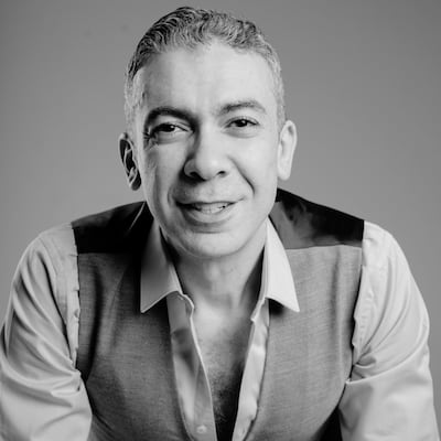 Diaa El Awady was a intensive care anaesthetist but established himself as a food guru on social media. Photo: Altayybat