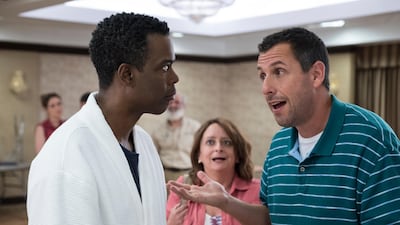 Adam Sandler and Chris Rock star in a new comedy which is on Netflix this week