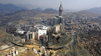 The third phase of the expansion of Mecca’s Grand Mosque would accommodate more than 1.6 million worshippers when finished. Muhammad Hamed / Reuters