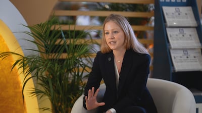 Allison Minor says there is a 'hesitancy' in the Trump administration to talk about the Houthis. Photo: Diyab Basheer / The National