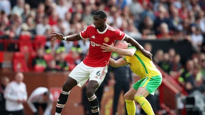 =7) Paul Pogba (Manchester United) Nine assists in 20 games. Getty