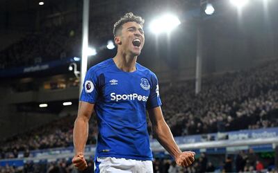 Everton forward Dominic Calvert-Lewin. Dave Howarth / PA