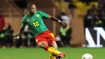 Eyong Enoh is a holding midfielder in the Claude Makelele mould.