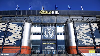Hampden Park in Glasgow. AFP