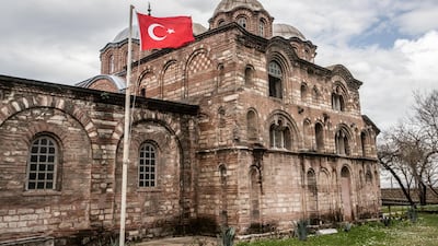 The Chora or Kariye Museum, formally the Church of the Holy Saviour, a medieval Byzantine Greek Orthodox church, in Yenikapi, Istanbul, Turkey. Getty Images