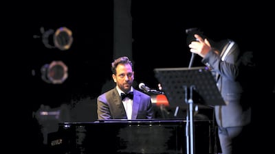 Beirut composer and pianist Guy Manoukian has a free-wheeling approach to his craft and his style blurs the lines of his eastern and western influences AFP