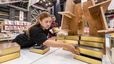 Big Bad Wolf book sale offers fiction, non-fiction, cookbooks, children's titles and educational material at subsidised rates. Antonie Robertson / The National