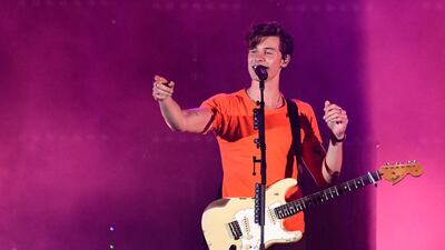 Shawn Mendes says he's postponing three weeks of shows in the US. AFP