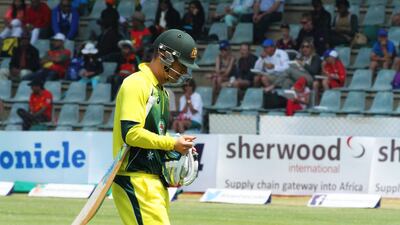 Australia captain Michael Clarke is doubtful starter for October’s Test series against Pakistan. Tsvangirayi Mukwazhi / AP Photo