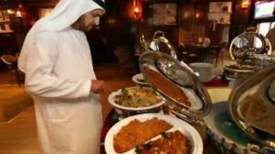 Abdullah Hareb owns the Al Boom Tourist Village in Dubai, a banqueting centre and restaurant complex that serves authentic Emirati cuisine.