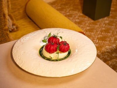The burrata 'Puglia' illusion. Photo: Solenn