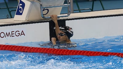 Four years ago, Nada Al Bedwawi made history as the UAE’s first female swimmer to participate in an Olympic Games. Hassan Al Raisi.