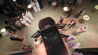 The launch took place at Inked at Alserkal Avenue in Al Quoz. Chris Whiteoak / The National