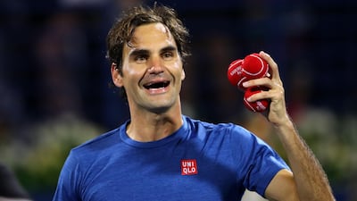 If Roger Federer wins the Dubai Duty Free Tennis Championships title on Saturday it will also be his 100th ATP Tour singles title. Getty
