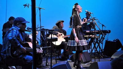 Blues singer Martha Redbone will give an online concert for NYU Abu Dhabi Arts Centre. Photo Craig Bailey