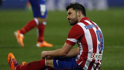 David Villa and Atletico Madrid are now just a point ahead of Real Madrid in the La Liga table. Susana Vera / Reuters