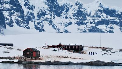 Princess Abeer spent two days navigating the Drake Passage along with her fellow expedition members. Photo: Heidi Victoria