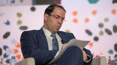 Tunisian Prime Minister Youssef Chahed.Mosa'ab Elshamy/AP