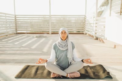 Meditation and other mindful practices can help mood and mental health. Getty