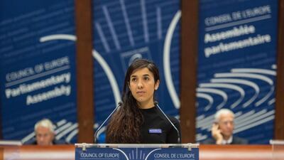 Nobel Peace Prize winner Nadia Murad will be sharing her courageous story at a UAE conference.