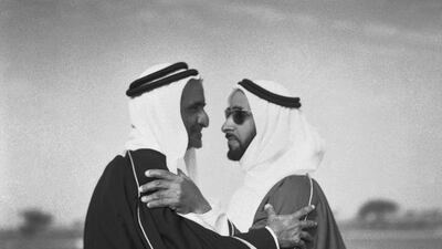 Meeting of the minds, Dubai, 1960sThe Federation series. © Noor Ali Rashid Archives