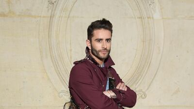 Author Pelayo Diaz at Dior (Photo by Pascal Le Segretain/Getty Images)