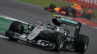 Nico Rosberg was in trouble after the British Grand Prix. Oli Scarff / AFP