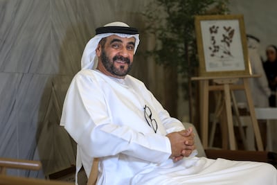 Emirati healer, Saif Al Shamsi, said he is drawing on centuries of expertise. Victor Besa / The National