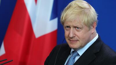 British Prime Minister Boris Johnson met with German chancellor Angela Merkel last week to reopen negotiations over the UK's exit from the EU, but hopes of a deal seem to be fading. Photo: Bloomberg