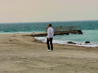 Disney chief executive Bob Iger shared photos from the site of coming Disneyland Abu Dhabi on Yas Island. Robert Iger / Instagram