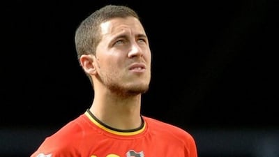 Eden Hazard and Belgium were knocked out in the 2014 World Cup quarter-finals by Argentina. Peter Powell / EPA / July 5, 2014